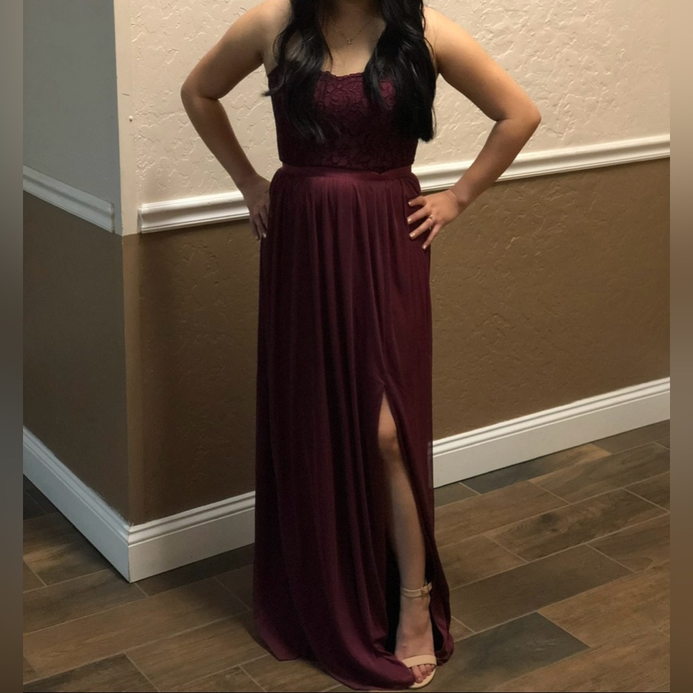 Wine Dress